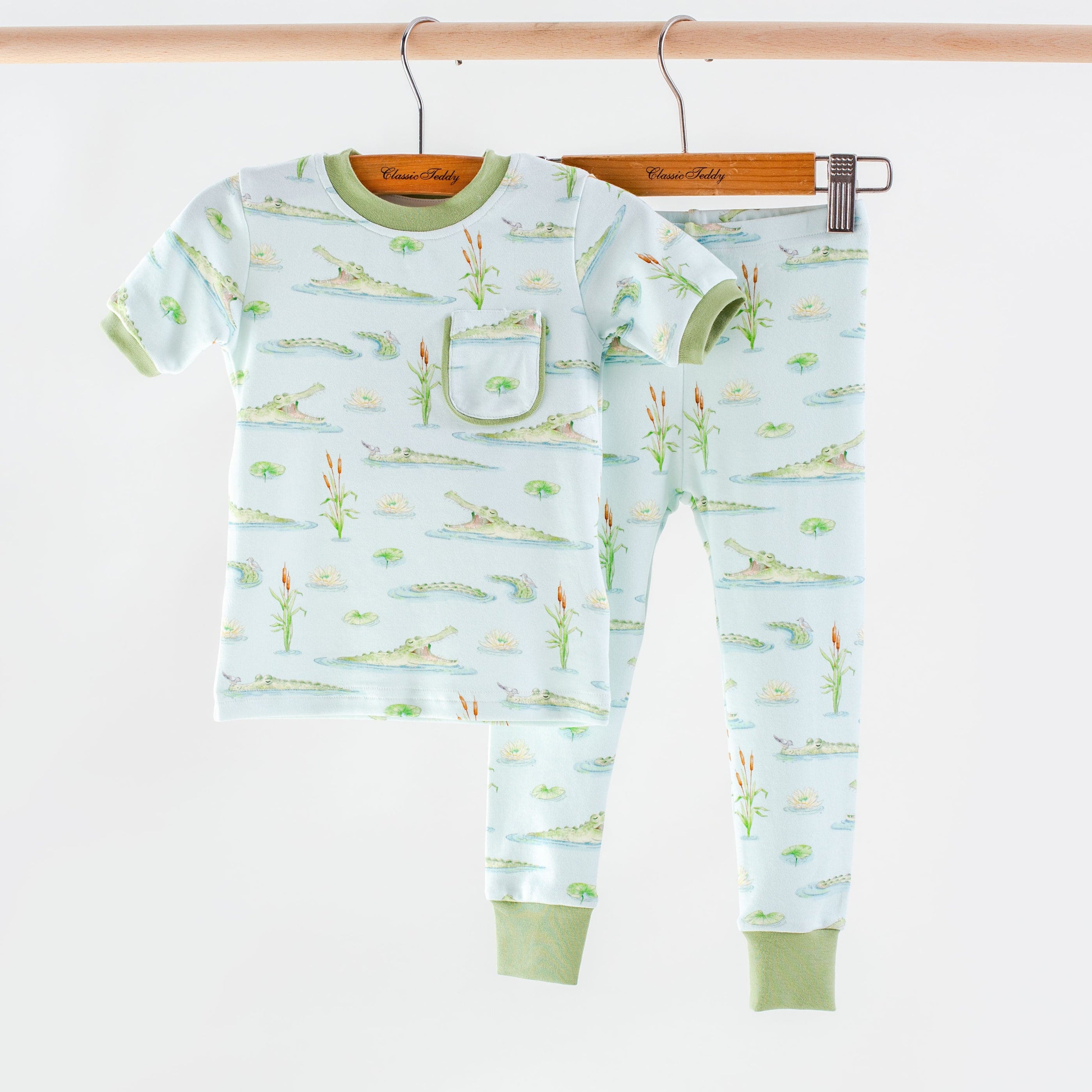 Gator Games Organic Cotton Kids Pajamas
