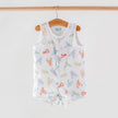 Colorful Claws Organic Muslin Shortall