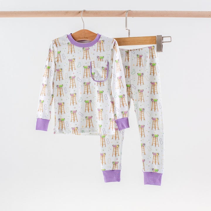 Nola Tawk Nola Tawk Throw Me Something Mister Organic Cotton Pajamas - Little Miss Muffin Children & Home