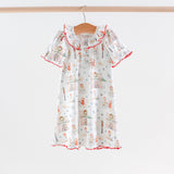 Nola Tawk Nola Tawk Beignet Holiday Organic Cotton Play Dress - Little Miss Muffin Children & Home