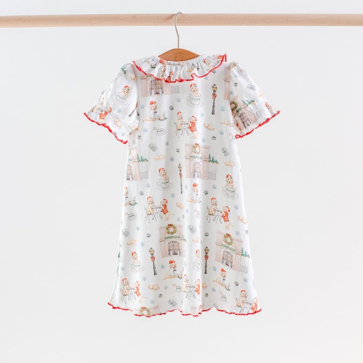 Nola Tawk Nola Tawk Beignet Holiday Organic Cotton Play Dress - Little Miss Muffin Children & Home