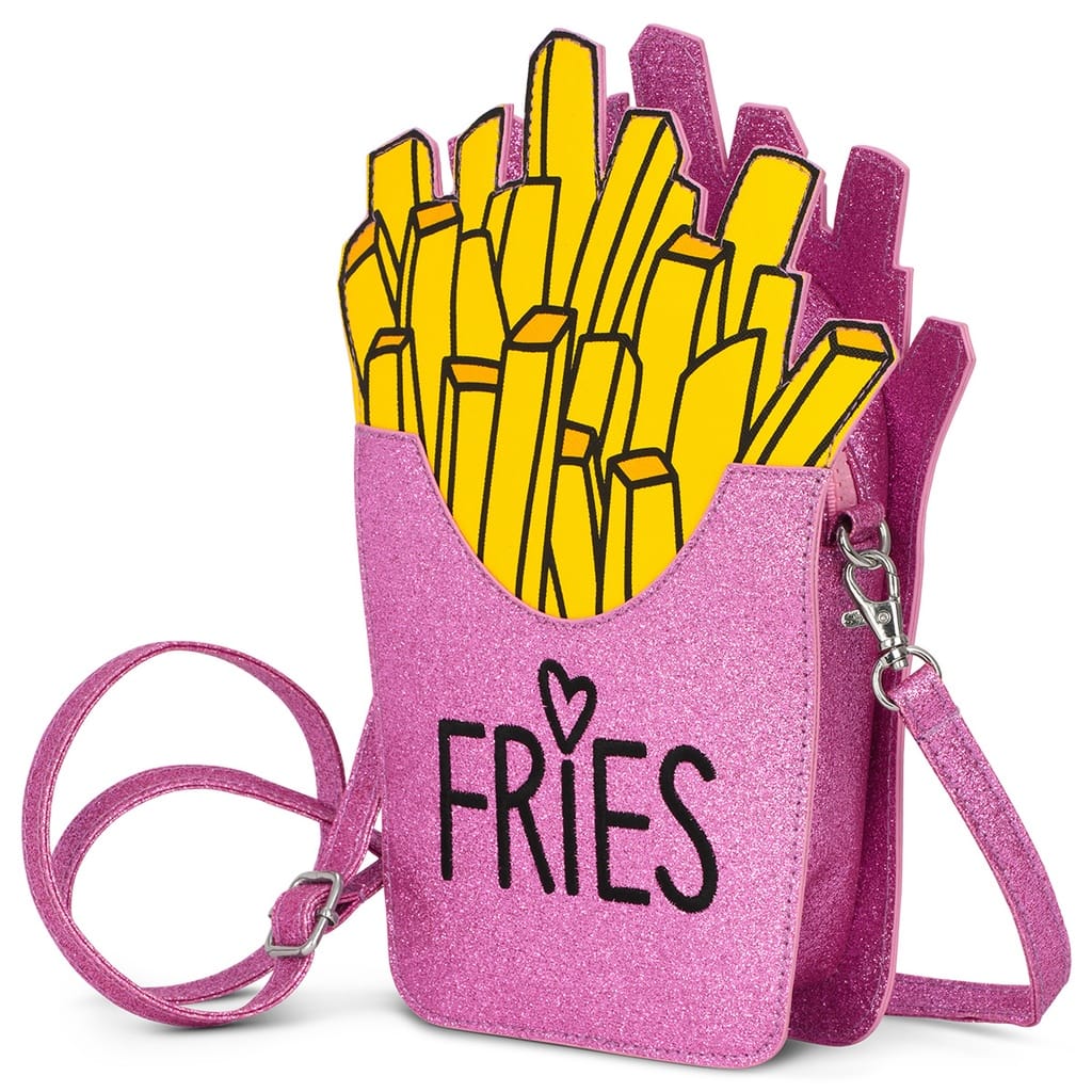 I Heart Fries Crossbody Bag