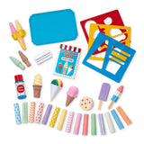 Melissa & Doug Melissa & Doug Ice Cream Shop Chalk Play Set - Little Miss Muffin Children & Home