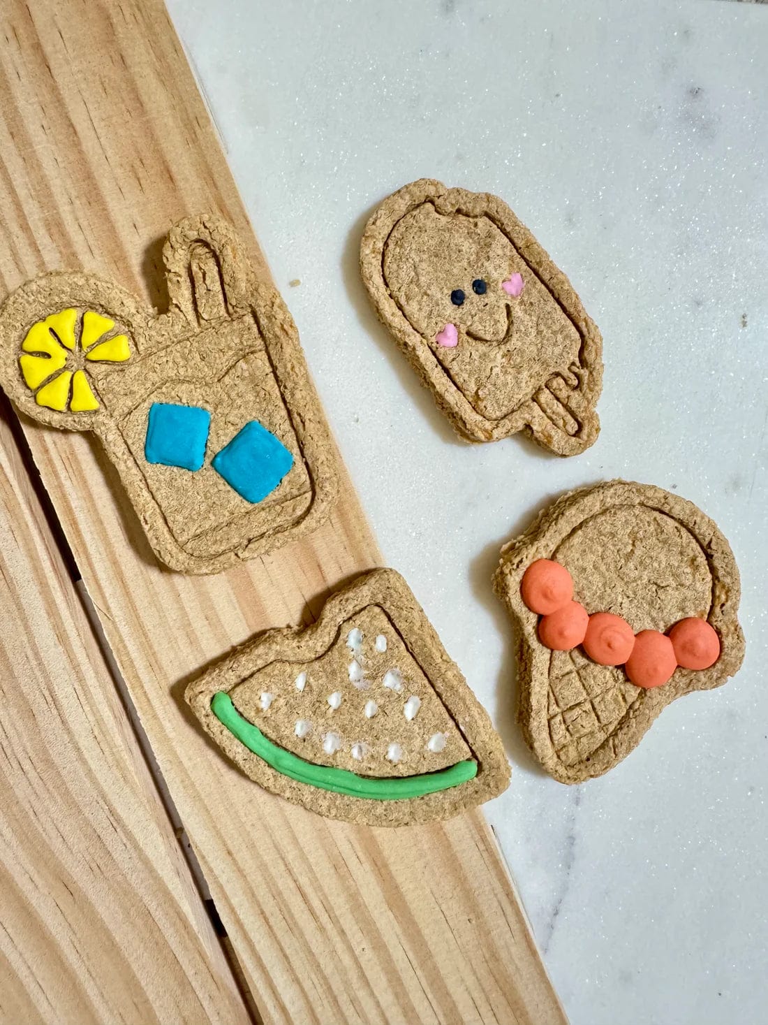 Pupcakes Pet Barkery Pupcakes Pet Barkery 3" Ice Cream Single Dog Treat - Little Miss Muffin Children & Home