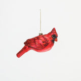 180 Degrees 7" Glass Cardinal Ornament