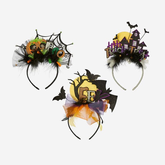 180 Degrees 180 Degrees Halloween Headband, Available in 3 Styles - Little Miss Muffin Children & Home