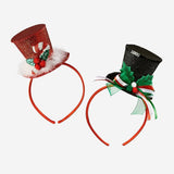 180 Degrees Holiday Hat Headband, 2 Styles Available