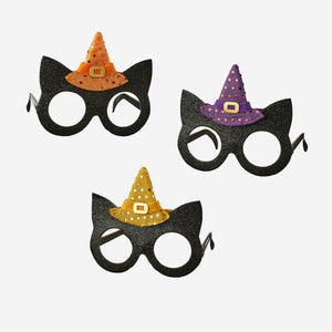 180 Degrees 180 Degrees Cat Glasses with Witch Hat, Available in 3 Colors - Little Miss Muffin Children & Home