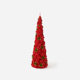 180 Degrees 180 Degrees Holly Berry Cone Candle - Little Miss Muffin Children & Home