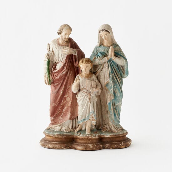 180 Degrees 180 Degrees Distressed Resin Holy Family - Little Miss Muffin Children & Home
