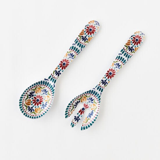 180 Degrees 180 Degrees Enameled Salad Server Set - Little Miss Muffin Children & Home