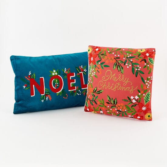 180 Degrees 180 Degrees Holiday Pillow, 2 Styles Available - Little Miss Muffin Children & Home