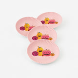 180 Degrees 180 Degrees Melamine Pumpkin Plates, Set of 4 - Little Miss Muffin Children & Home