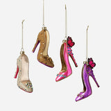 180 Degrees 180 Degrees Jeweled Glass High Heel Shoe Ornament, Available in 4 Colors - Little Miss Muffin Children & Home