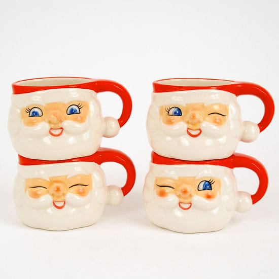 180 Degrees 180 Degrees 4" Santa Cup, 4 Styles Available - Little Miss Muffin Children & Home