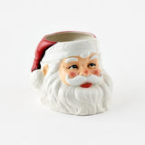 180 Degrees 9.5" Ceramic Santa Pot