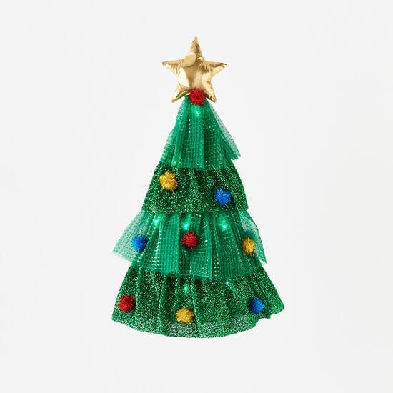 180 Degrees 180 Degrees 17" Fabric Lighted Christmas Tree Hat - Little Miss Muffin Children & Home