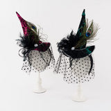 180 Degrees 180 Degrees Peacock Witch Hat Headband - Little Miss Muffin Children & Home