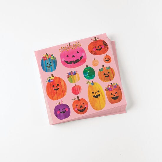 180 Degrees 180 Degrees Pumpkins Paper Napkins, 24 Pack - Little Miss Muffin Children & Home