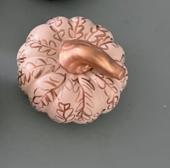 Ivory Mini Pumpkin