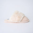 Ivory Furry Slippers
