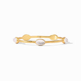 Julie Vos Julie Vos Ivy Stone Bangle with Iridescent Clear Crystal Stones - Little Miss Muffin Children & Home