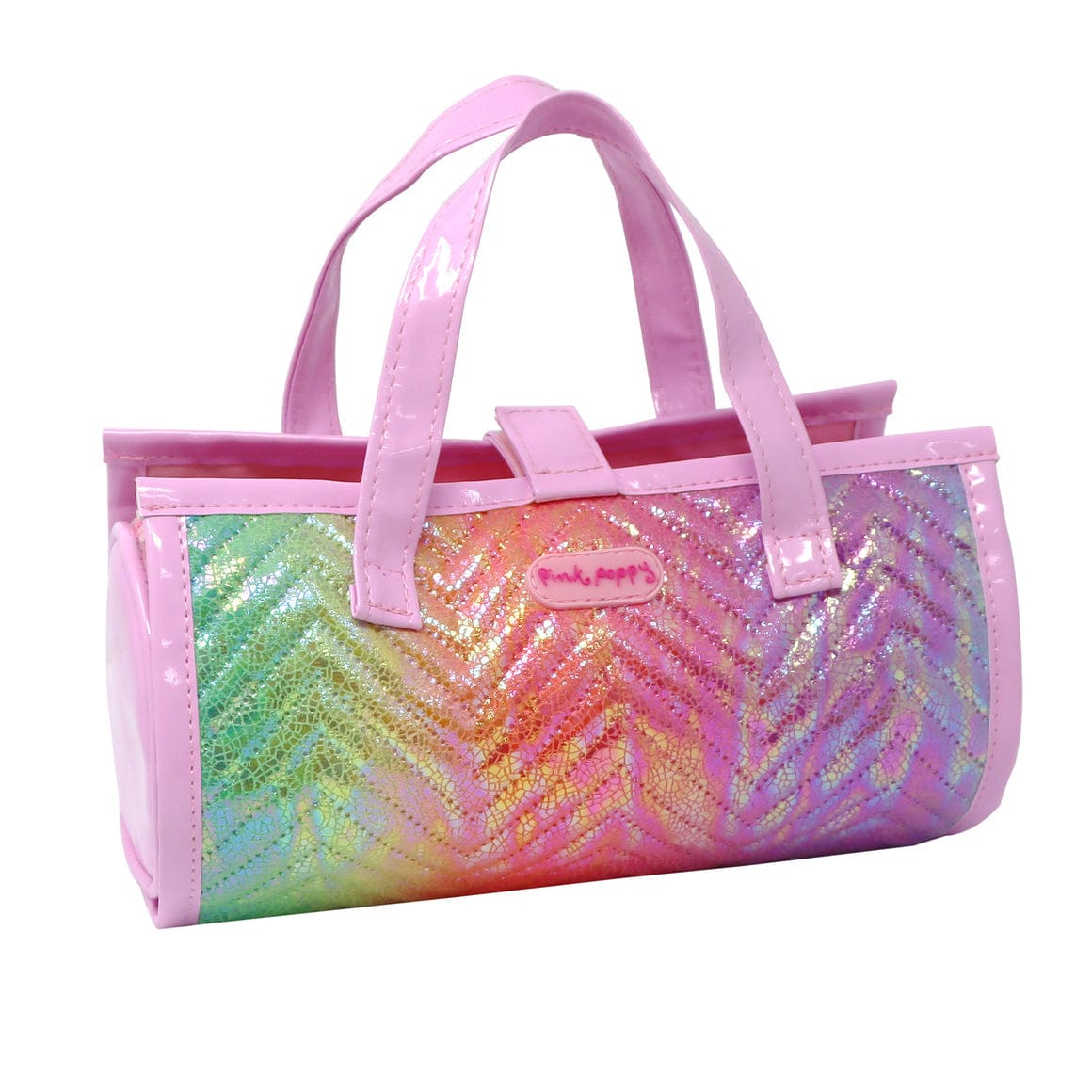 Pink Poppy Unicorn Dreamer Quilted Rainbow Jewellery Roll - Little Miss Muffin Children & Home