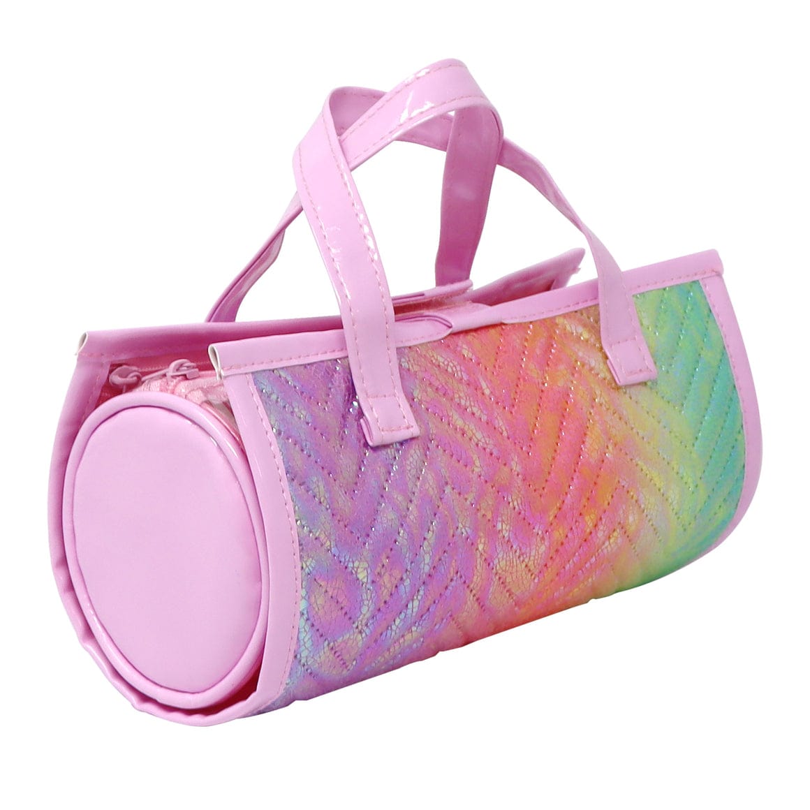 Pink Poppy Unicorn Dreamer Quilted Rainbow Jewellery Roll - Little Miss Muffin Children & Home