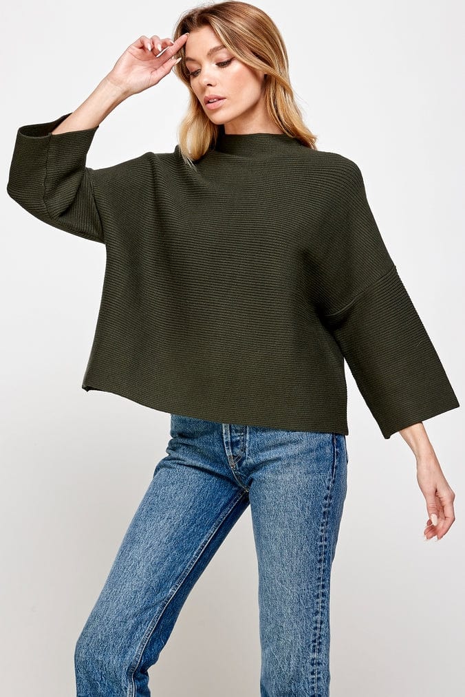 Ellison Ellison Not Your Casual Top - Hunter Green - Little Miss Muffin Children & Home