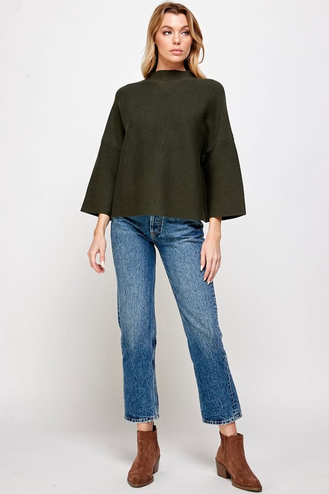 Ellison Ellison Not Your Casual Top - Hunter Green - Little Miss Muffin Children & Home