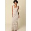Jaime Scoop Neck Linen Maxi Dress