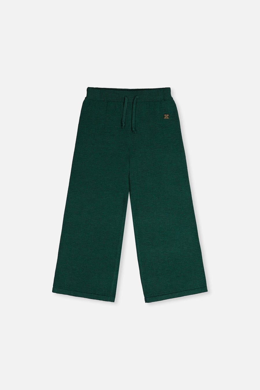 Jasper Printed Green Flare Pants