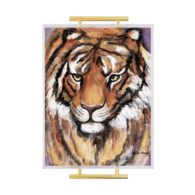 318 Art Co 318 Art Co Tiger Acrylic Serving Tray - Little Miss Muffin Children & Home