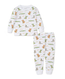 Kissy Kissy Kissy Kissy Pajama Set Snug Crocodile Crew - Little Miss Muffin Children & Home