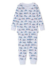 Kissy Kissy Kissy Kissy Pajama Set Snug Rambling Railroad - Little Miss Muffin Children & Home