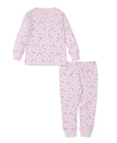 Kissy Kissy Kissy Kissy Pajama Set Snug Hearts and Rainbows - Little Miss Muffin Children & Home