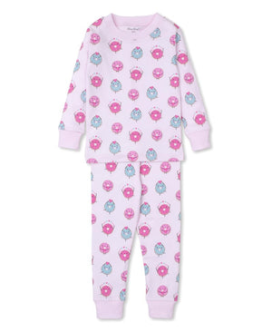 Kissy Kissy Pajama Set Snug Print Sweet Donuts, Pink