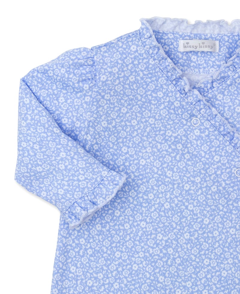 Kissy Kissy Kissy Kissy Fall Flower Patch Footie - Little Miss Muffin Children & Home