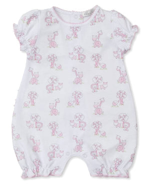 Kissy Kissy Kissy Kissy Short Playsuit Gingham Jungle - Little Miss Muffin Children & Home