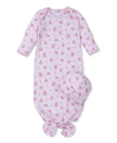 Kissy Kissy Kissy Kissy Sack with Hat Set Print Pink Rose Scrolls - Little Miss Muffin Children & Home