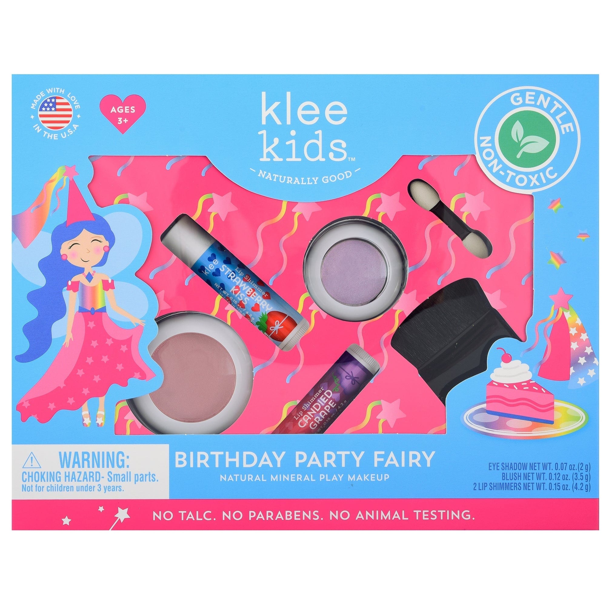 Klee Kids Klee Kids Birthday Party Fairy Mineral Play Makeup Kit - Little Miss Muffin Children & Home