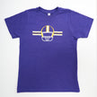 Bon Temps Boutique Purple & Gold Helmet Tee - Little Miss Muffin Children & Home