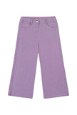 Stretch Corduroy Wide Leg Pant in Lavender