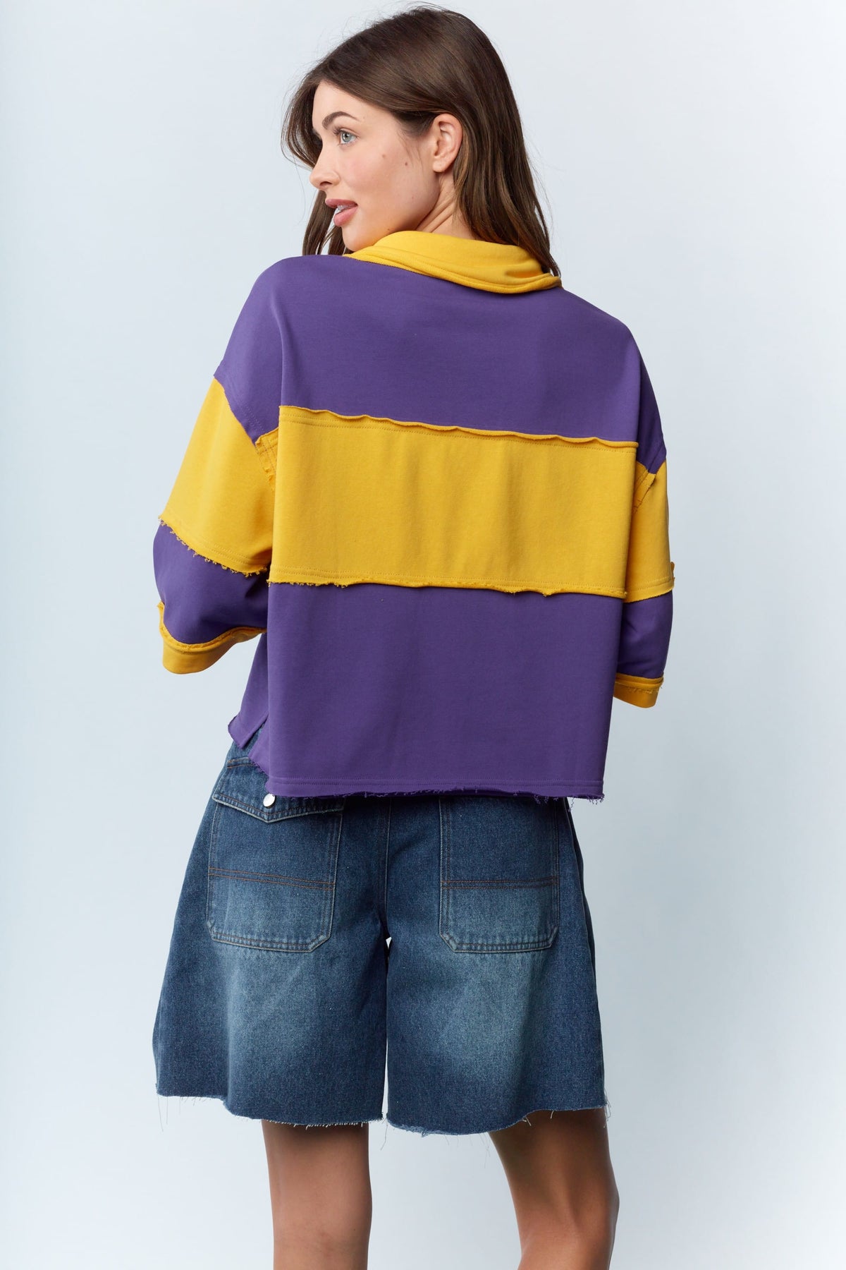 LSU Touchdown Polo Pullover