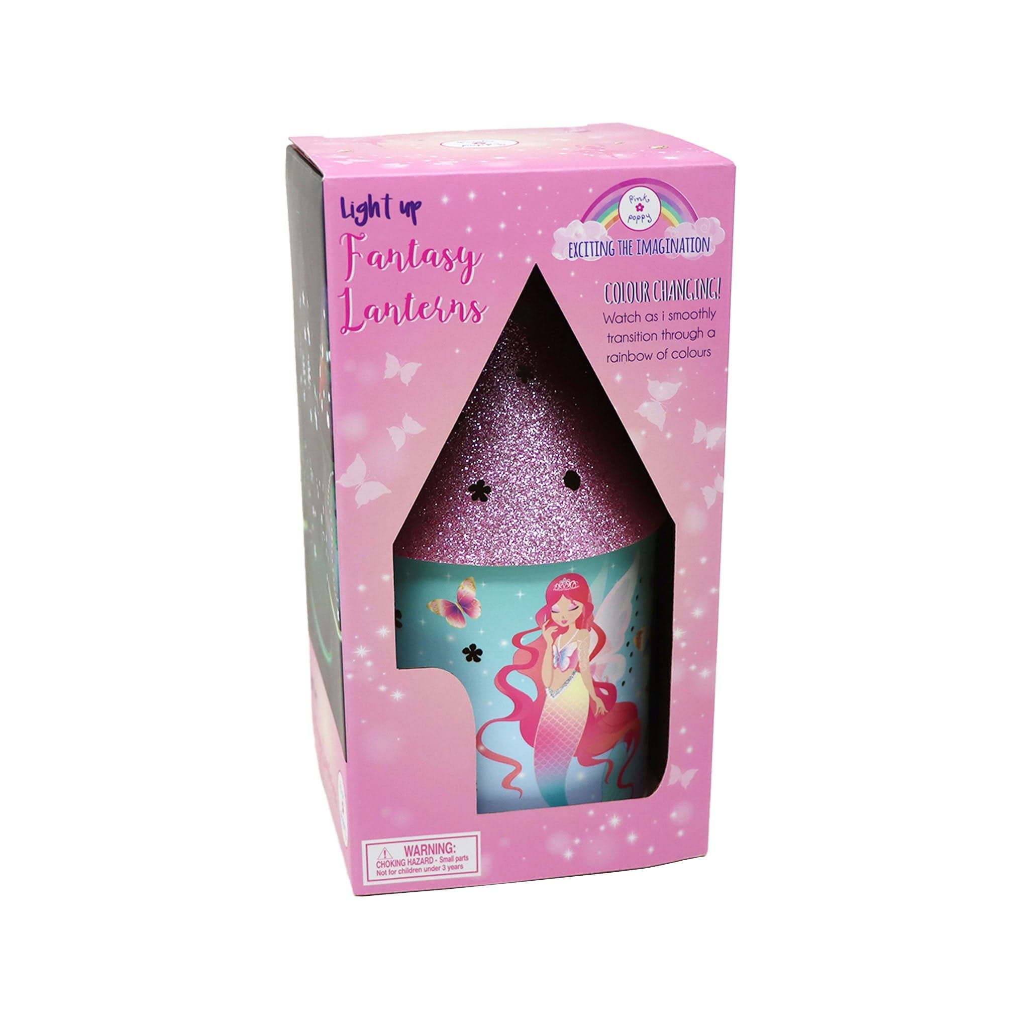 Pink Poppy Pink Poppy Shimmering Mermaid Color Changing Glitter Night Light - Little Miss Muffin Children & Home