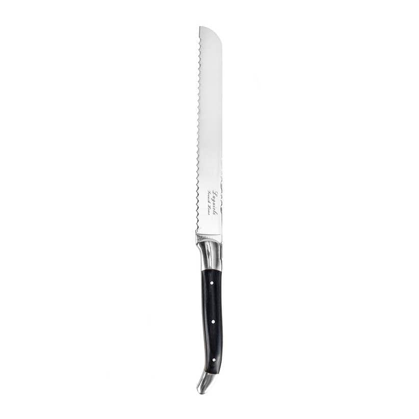 Laguiole Connoisseur Bread Knife with Pakkawood Handle