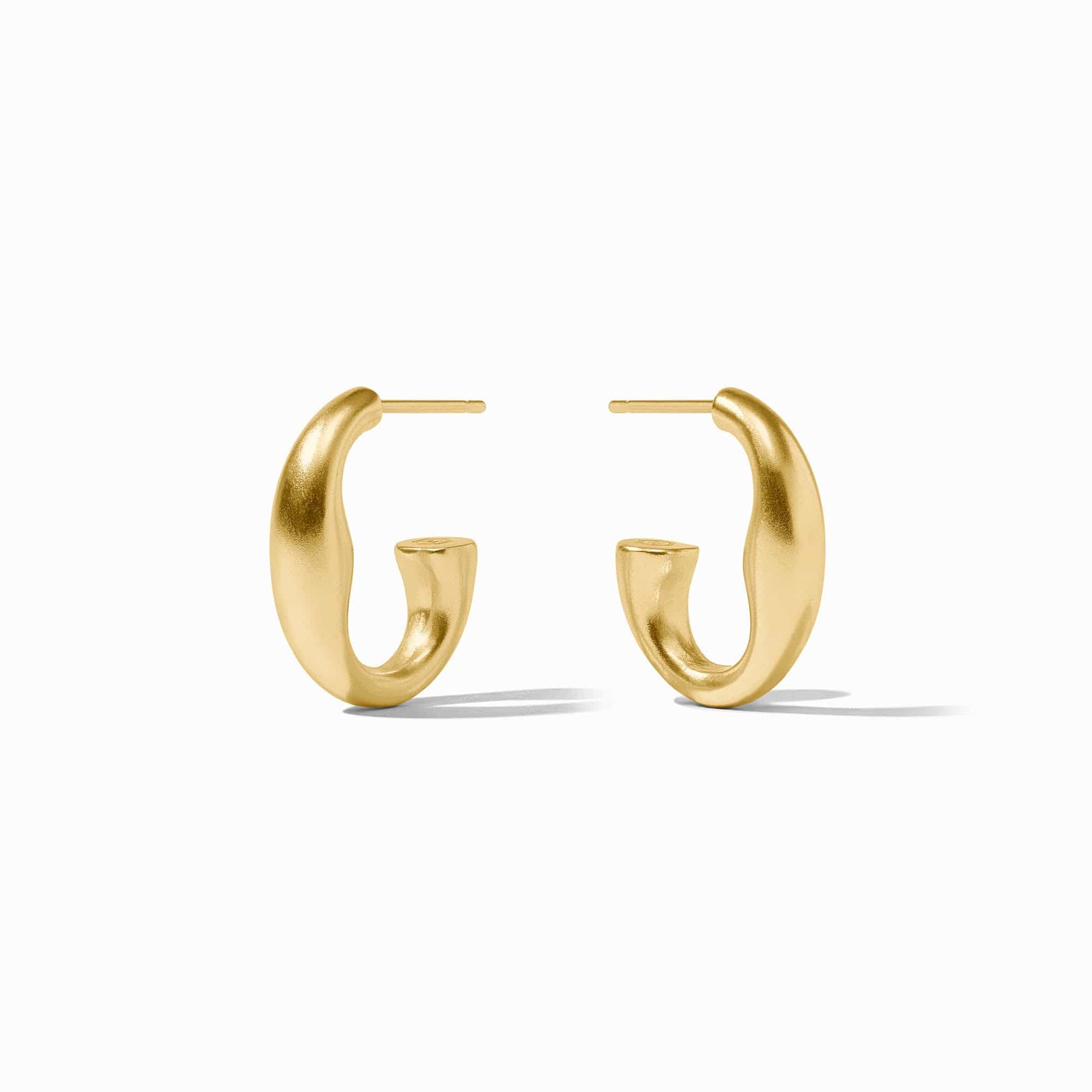 Large Gold Laguna Hoop