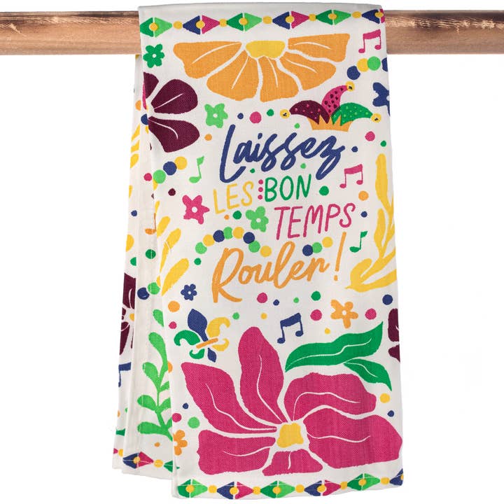 Laissez Mardi Gras Kitchen Towel
