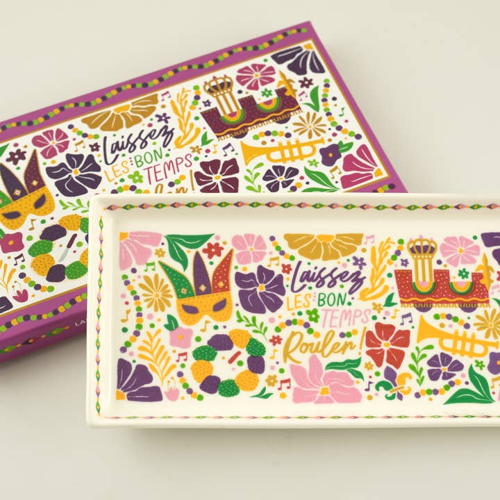 Laissez Mardi Gras Tray