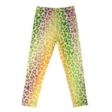 Mardi Gras Creations Spandex Leggings Youth - Leopard